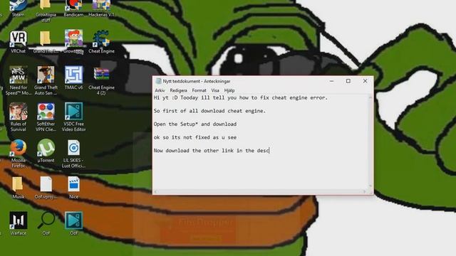 Cheat Engine Error ??? смотреть онлайн