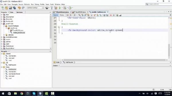 JavaFX Tutorial 44 Using CSS with JavaFX Part 1