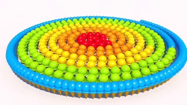 Учим Цвета на Английском с 3D мороженым Развивающие мультики и обучающие видео обзоры для детишек