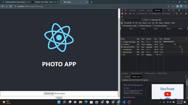 Upload Images w/ FastAPI + React смотреть онлайн