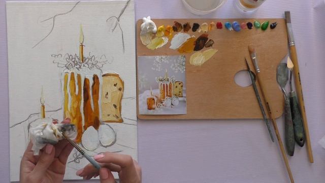 Премьера !! Пасхальный бесплатный мастер-класс " Пасхальный кулич" смотреть онлайн