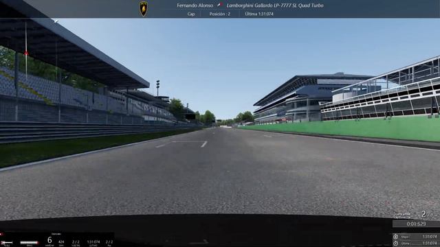 Red Bull X2010 vs Lamborghini Gallardo LP7777 Sl Quad Turbo. Monza. Assetto Corsa смотреть онлайн