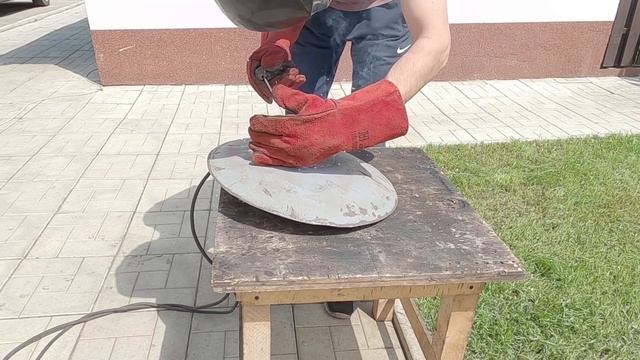 Настройка самодельных дисковых окучников. Окучивание картофеля мотоблоком. смотреть онлайн