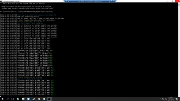 8X NVLINK Tesla V100 WORLD RECORD Attempt FASTEST MINER LiveStream