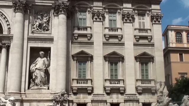 Рим, Италия. Фонтан Треви и площадь Венеции. Rome, Italy. Fountain Trevi and Piazza Venezia смотреть онлайн