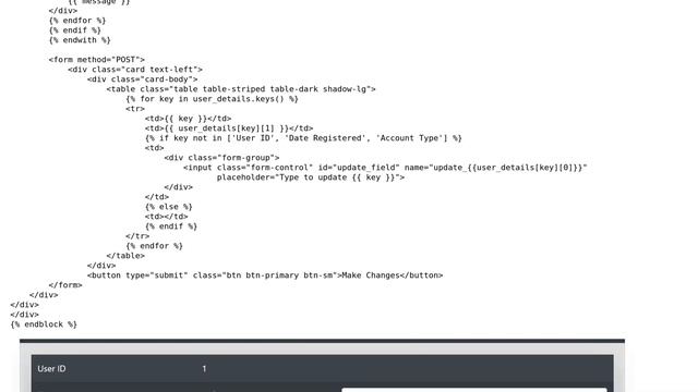 Python Flask, best way for users to update profile details смотреть онлайн