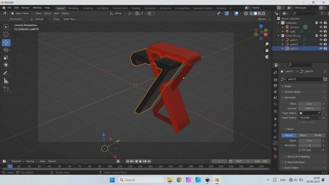 Cara Merubah Logo Vector 2D Menjadi 3D Pakai Blender, Bahasa Indonesia смотреть онлайн