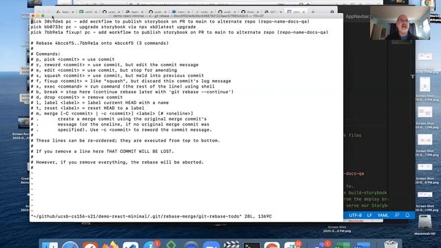 git fixup commit--how to correct a previous mistake смотреть онлайн