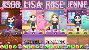 My Talking Angela 2 ? Blackpink VS Jisoo And Jennie And Rosé And Lisa VS Angela ?/ New Year Gamepla