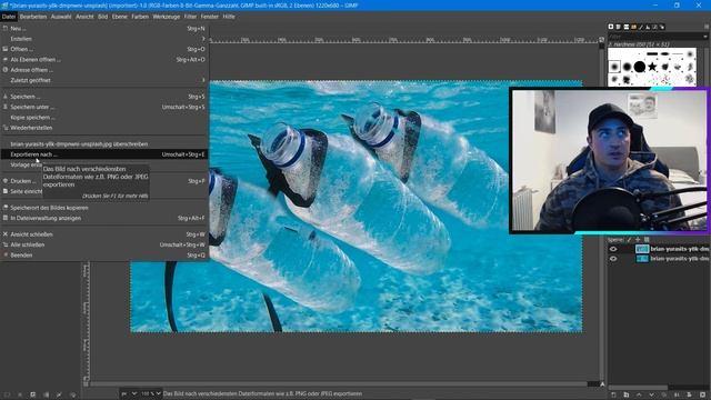 GIMP Klonen Tutorial смотреть онлайн