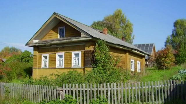 Родное село.Домик окнами в сад. смотреть онлайн
