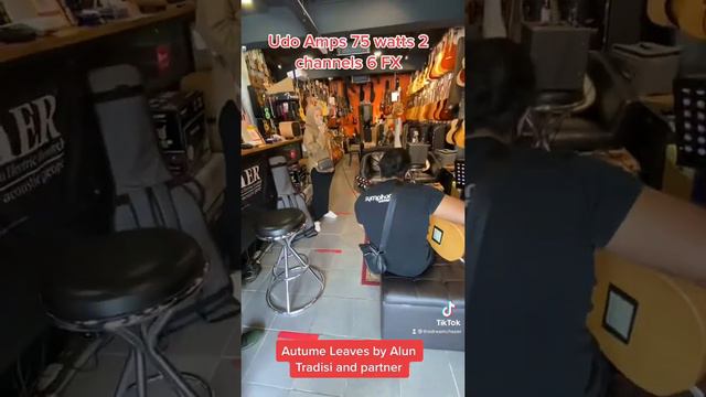Alun and partner trying Udo Acoustic Amps смотреть онлайн