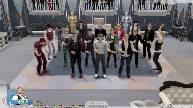 My Sims 4 Household Dancing "Puppet Dance" смотреть онлайн