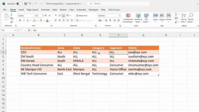 JTM-9: Dynamic Row Level Security - one role - multiple conditions смотреть онлайн