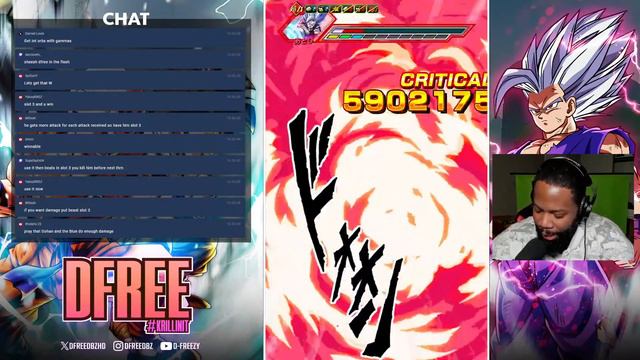 LR BEAST GOHAN GAMEPLAY & STONES GRINDING THEN RAID SL AFTER! (Dragon Ball Z Dokkan Battle)