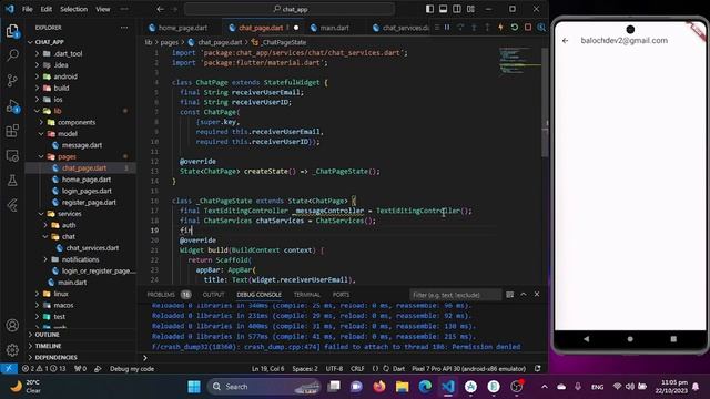 Chat App • Full Tutorial From Scratch || Flutter X Firebase || Chat Functionality || Episode 7 смотреть онлайн