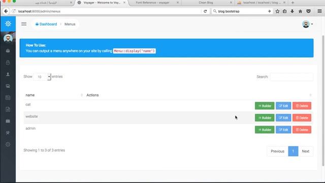 Laravel 5.3 Blog in 30 min Controll comment form admin panel lesson 9 смотреть онлайн