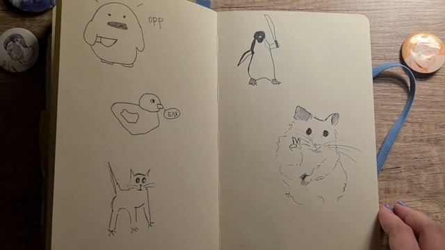 Обзор скетчбука (2) art creation ✊️? смотреть онлайн