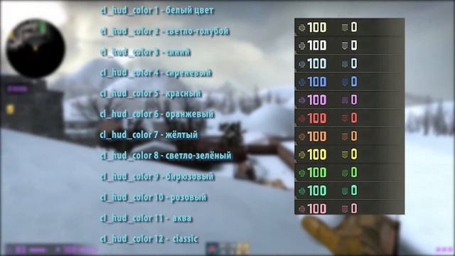 РАЗНОЦВЕТНЫЙ ИНТЕРФЕЙС CS:GO [ЛАЙФХАК И ФИШКИ CS:GO] смотреть онлайн