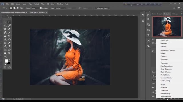 Cinematic Color Grading in Photoshop Free Effect Preset смотреть онлайн
