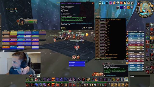 PLAYER SPENDS $13,000 FOR A PEICE OF GEAR IN WOW CLASSIC | #worldofwarcraft #wowclassic #wotlk