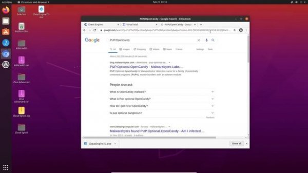 Cheat engine 7.2 VirusTotal and Risks