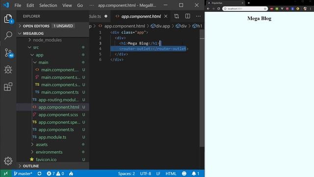 .Net Core x Vue x Angular - Blog Ep.9 - Angular Blog смотреть онлайн