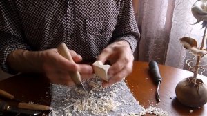 Резьба по дереву Урок 4 «Роза» завершаем бутон