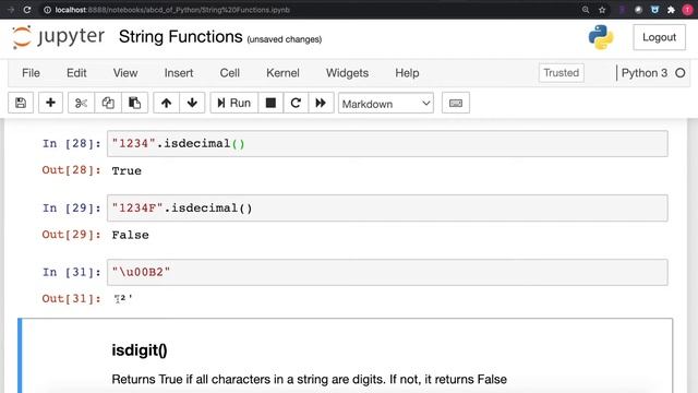 Learn how to use ISDECIMAL string function in python 3 in 2 minutes [2020] смотреть онлайн