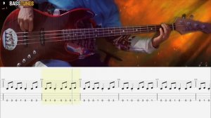 Disturbed - Down with the sickness BASS COVER (with Tabs and Sheet) in standard tuning (EADG)