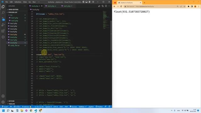 ⭕️ Full tutorial of PHP 8+, tashqi scriptlarni ulash, filelar yaratish, filelarga yozish, o'qish. смотреть онлайн