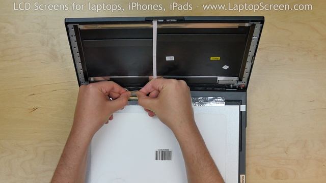 How to replace LCD Screen on Lenovo Legion 15IMH05H. Step-by-step instructions смотреть онлайн