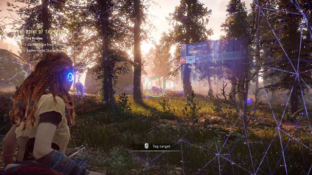 Horizon Zero Dawn A Gift From The Past Mission Part 2 Killing Sawtooth and lesson for The Proving смотреть онлайн