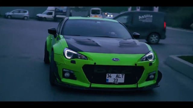 Rocket Bunny Subaru BRZ Street Drift HD смотреть онлайн