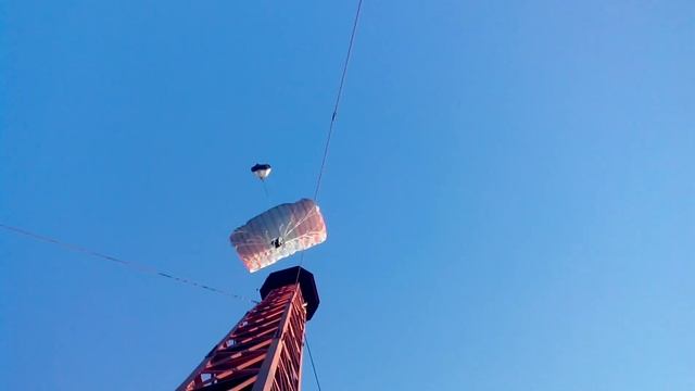 Самодельный парашют крыло смотреть онлайн