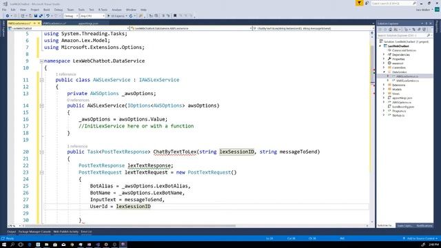 Tech Bytes | Build a .NET Chatbot | Build a Session Extension & Use Option Pattern смотреть онлайн