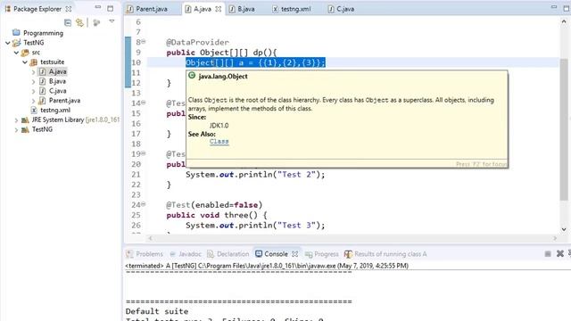 Tutorial 8 - TestNG @DataProvider and @Factory annotations смотреть онлайн