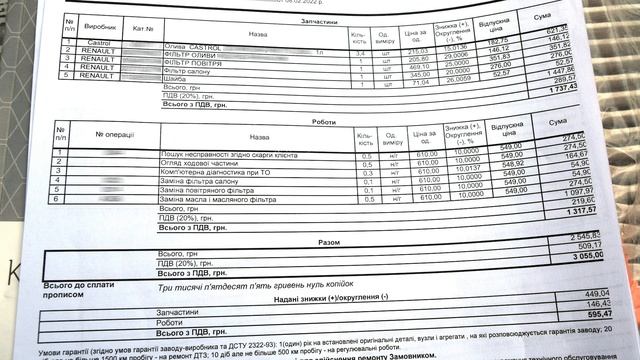 Регламентний Т.О. - Renault Sandero после 15000 пробега смотреть онлайн
