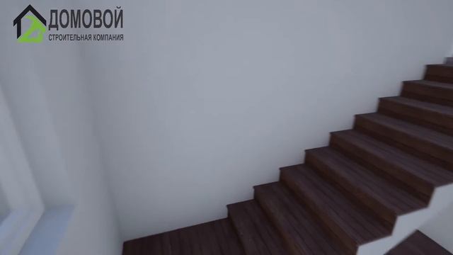 D-124 Комфортный двухэтажный дом с 5 спальнями от СК "Домовой" (Краснодар) смотреть онлайн