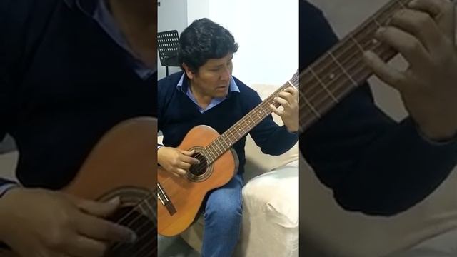 Ejercicio De Digitación , Mano Izquierda, Un Dedo En Cada Traste.