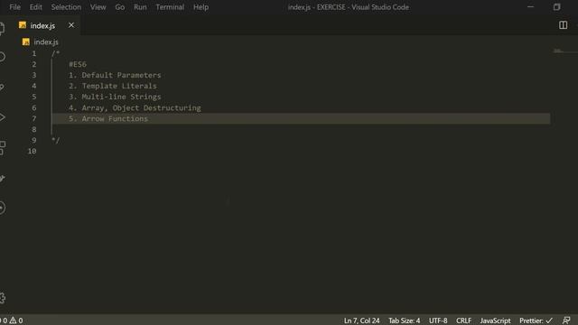 Introduction - Javascript (ES6) | 2020 смотреть онлайн