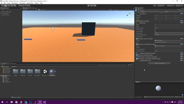 Making a Multiplayer FPS in Unity (E05. Flying) - uNet Tutorial смотреть онлайн