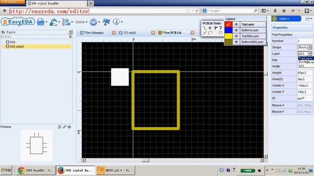 How To Create Schematic Lib And PCB Lib In EasyEDA