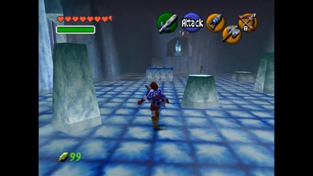 12. The Legend of Zelda: Ocarina of Time Full Walkthrough - Ice Cavern смотреть онлайн