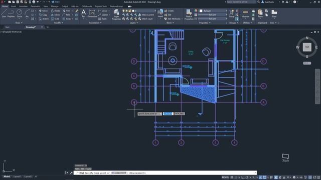 Como mover mi dibujo a la coordenada 0,0,0 en AutoCAD смотреть онлайн