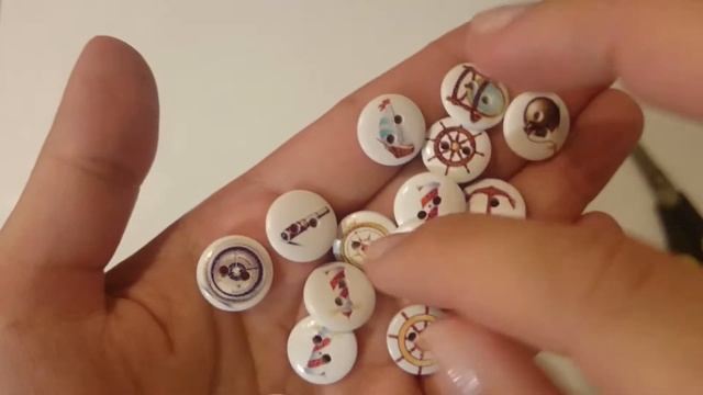 Посылка с Aliexpress (АлиЭкспресс) Пуговицы смотреть онлайн