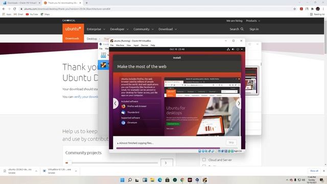 Installation of Operating System | Ubuntu | Virtual Box смотреть онлайн