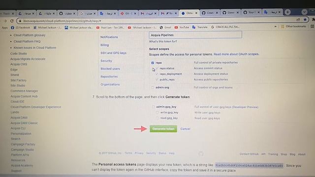 Create_personal_Access_token_PAT_for_Github смотреть онлайн