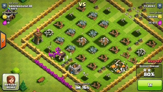 Clash of Clans Giants, Barbarians,Archers, Goblins rush Strategy/Recording смотреть онлайн