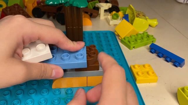 DIY Детская площадка из лего дупло лего идеи смотреть онлайн